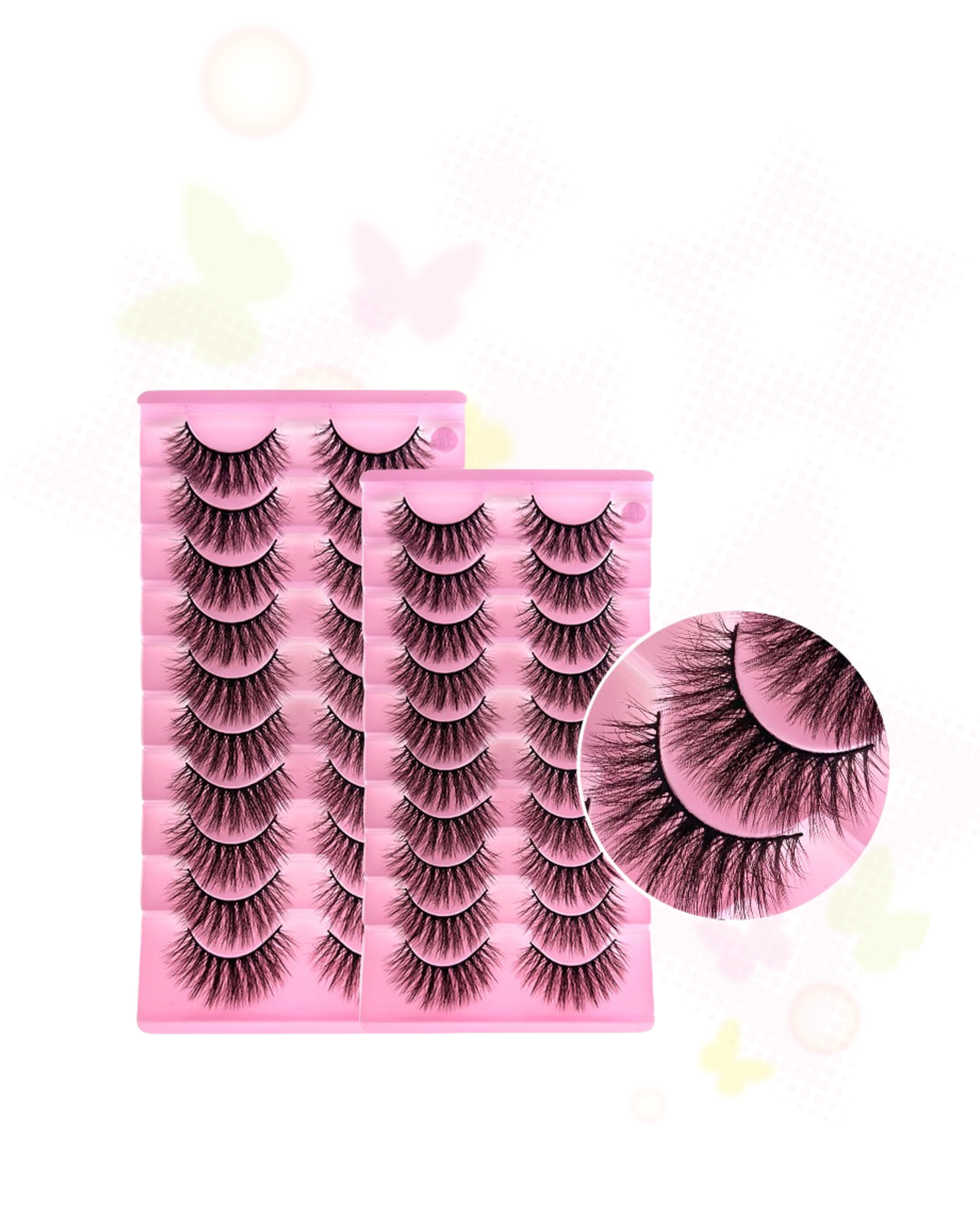 Fluffy Glam Lashes Vol.120 – 10 Pair Set