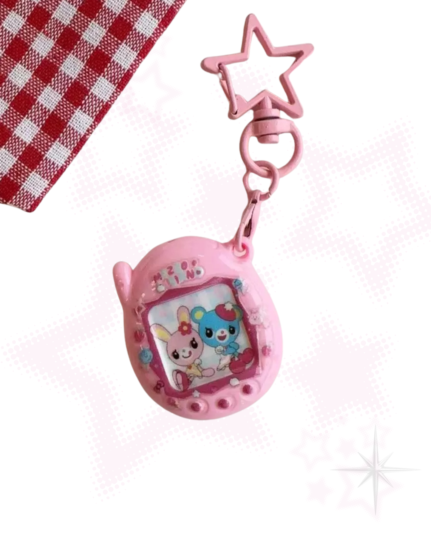 Retro tamagotchi Keychain Charm 💞