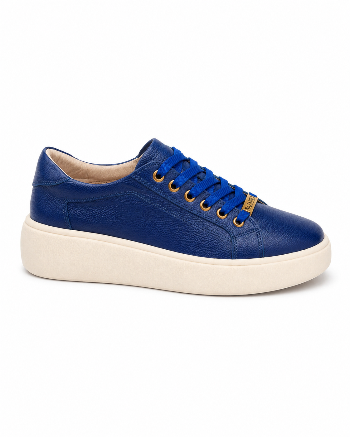 Nazario Collection Leather Platform Sneakers –