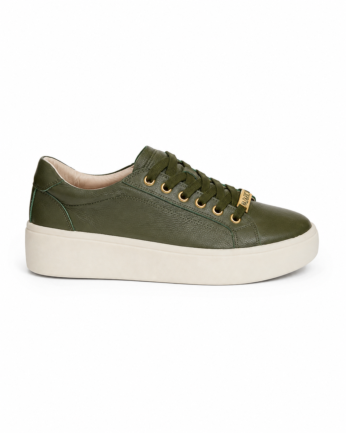 Nazario Collection Leather Platform Sneakers –
