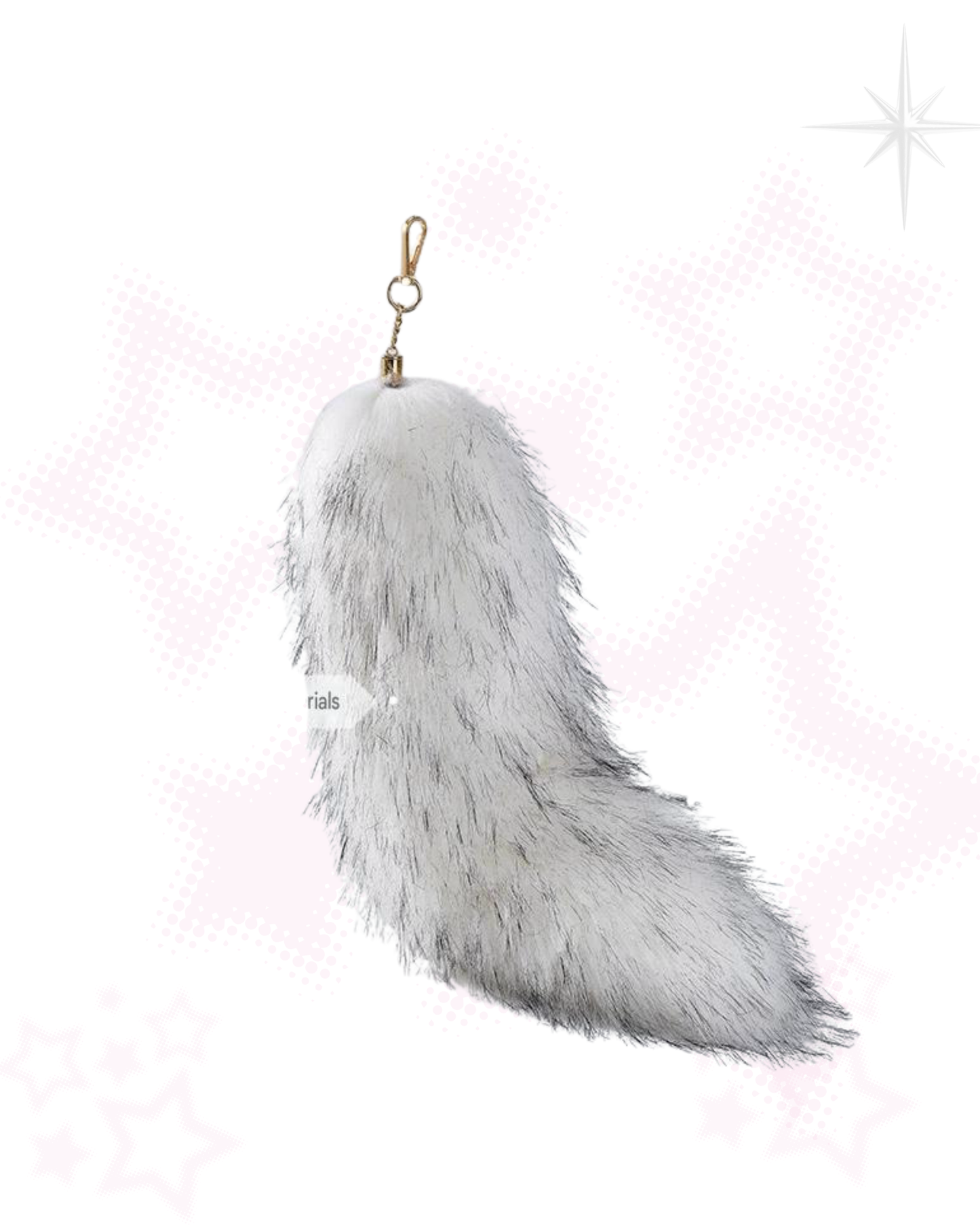 Fox Tail Keychain