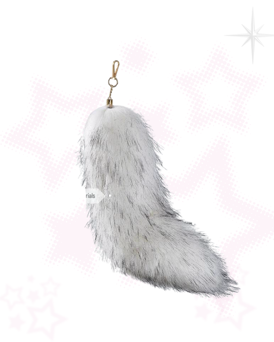 Fox Tail Keychain