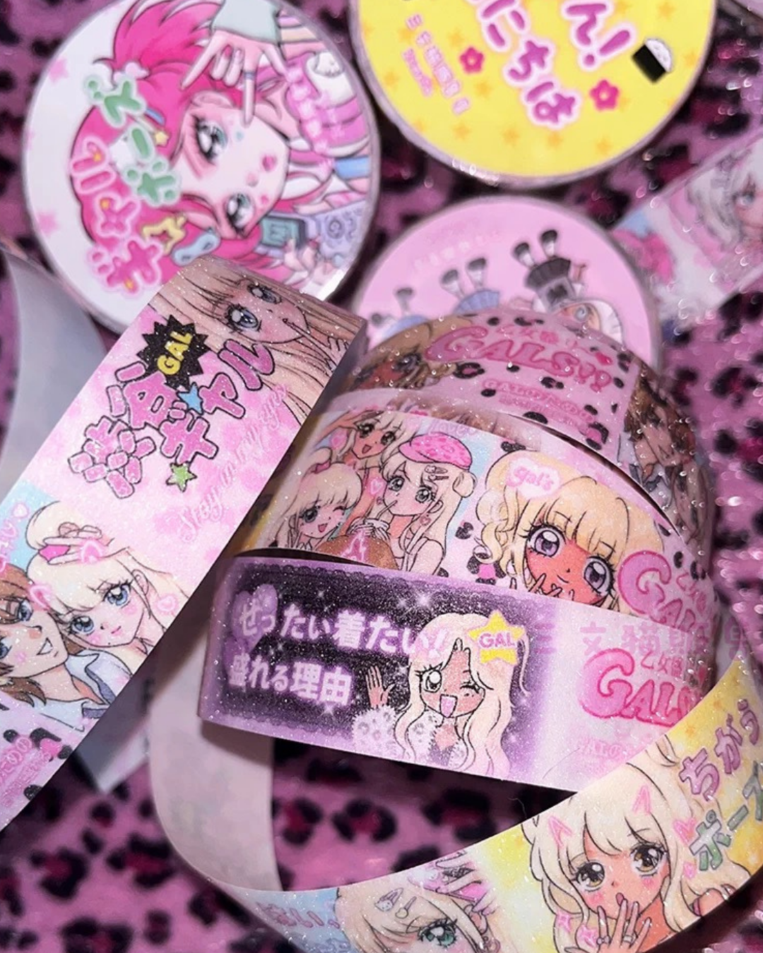 Gals! 💓Gyaru Glitter Washi Tape✨