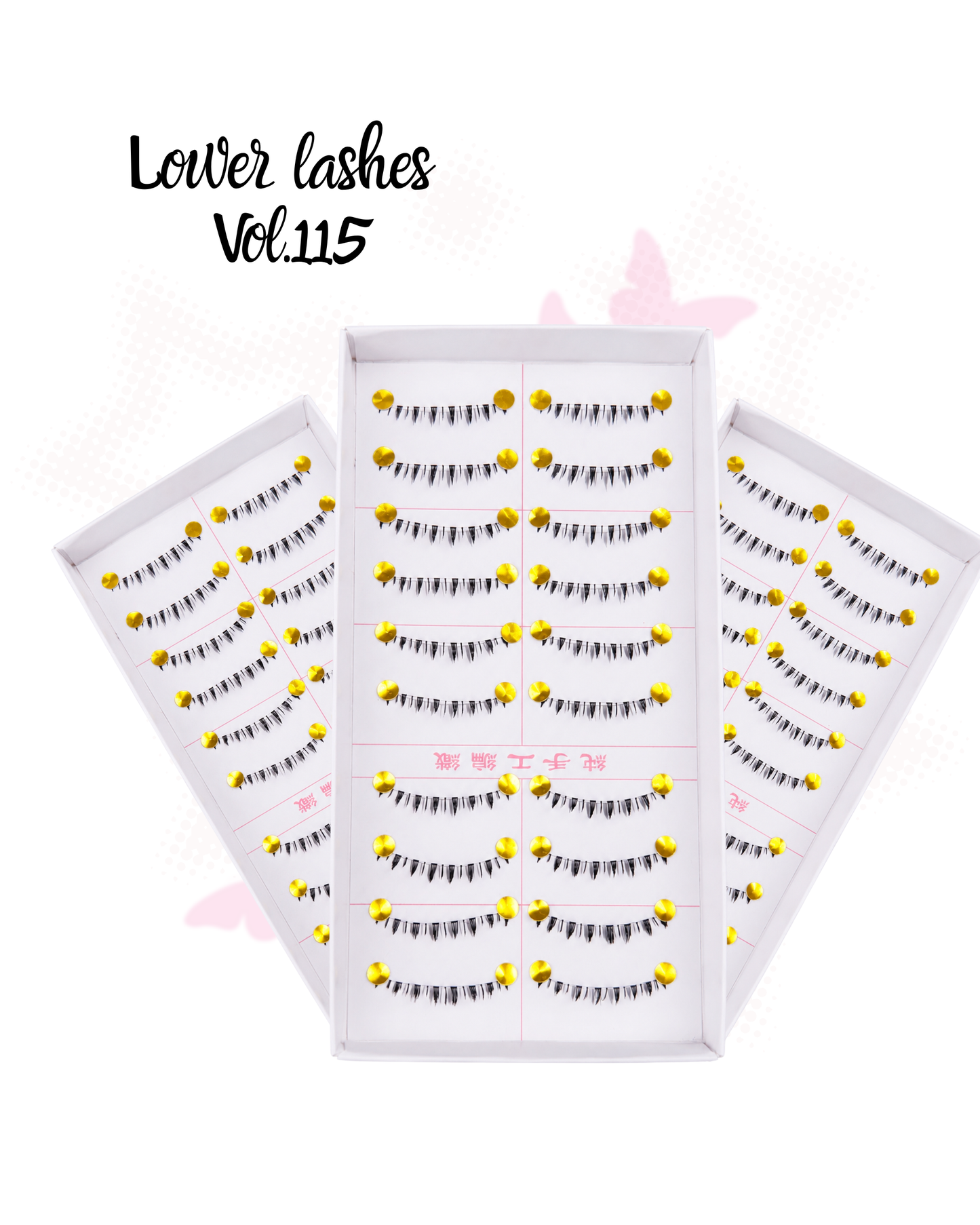 Lower Lashes Vol.115 - 20 pair set