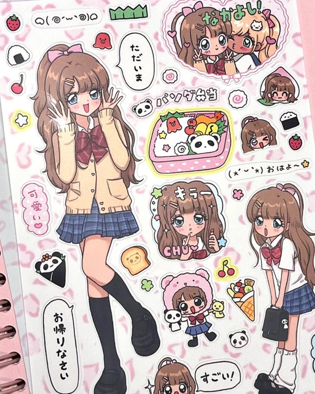 Shibuya Gal Stickers sheets