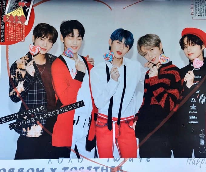 POPTEEN Tomorrow x Together Collab March 2020 Vol.473