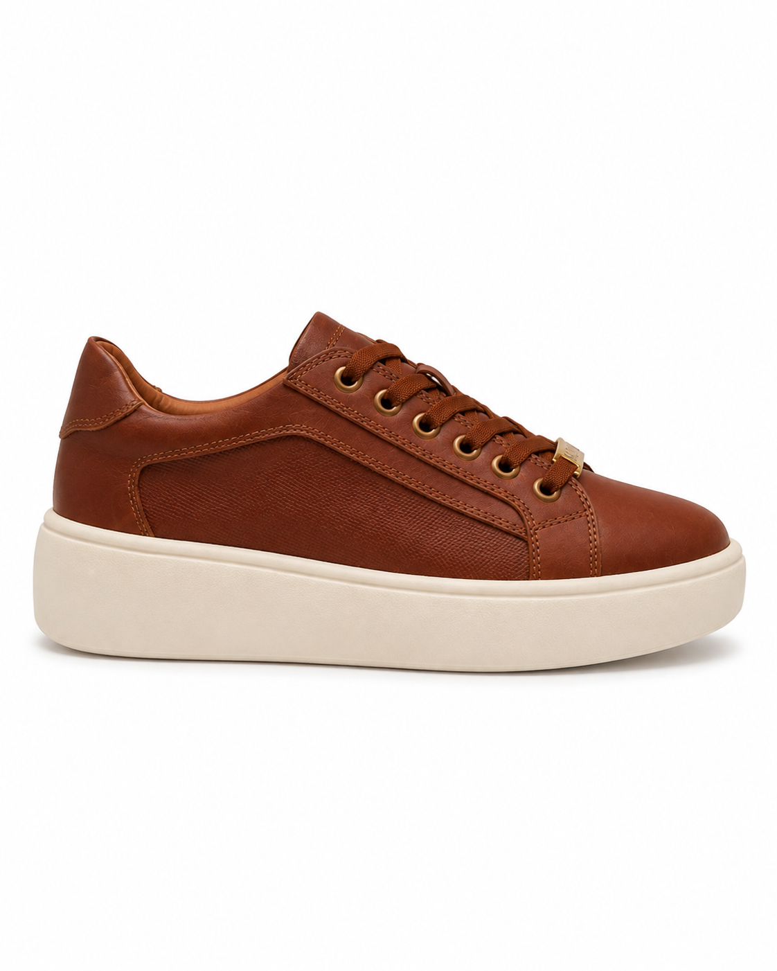 Nazario Collection Leather Platform Sneakers –