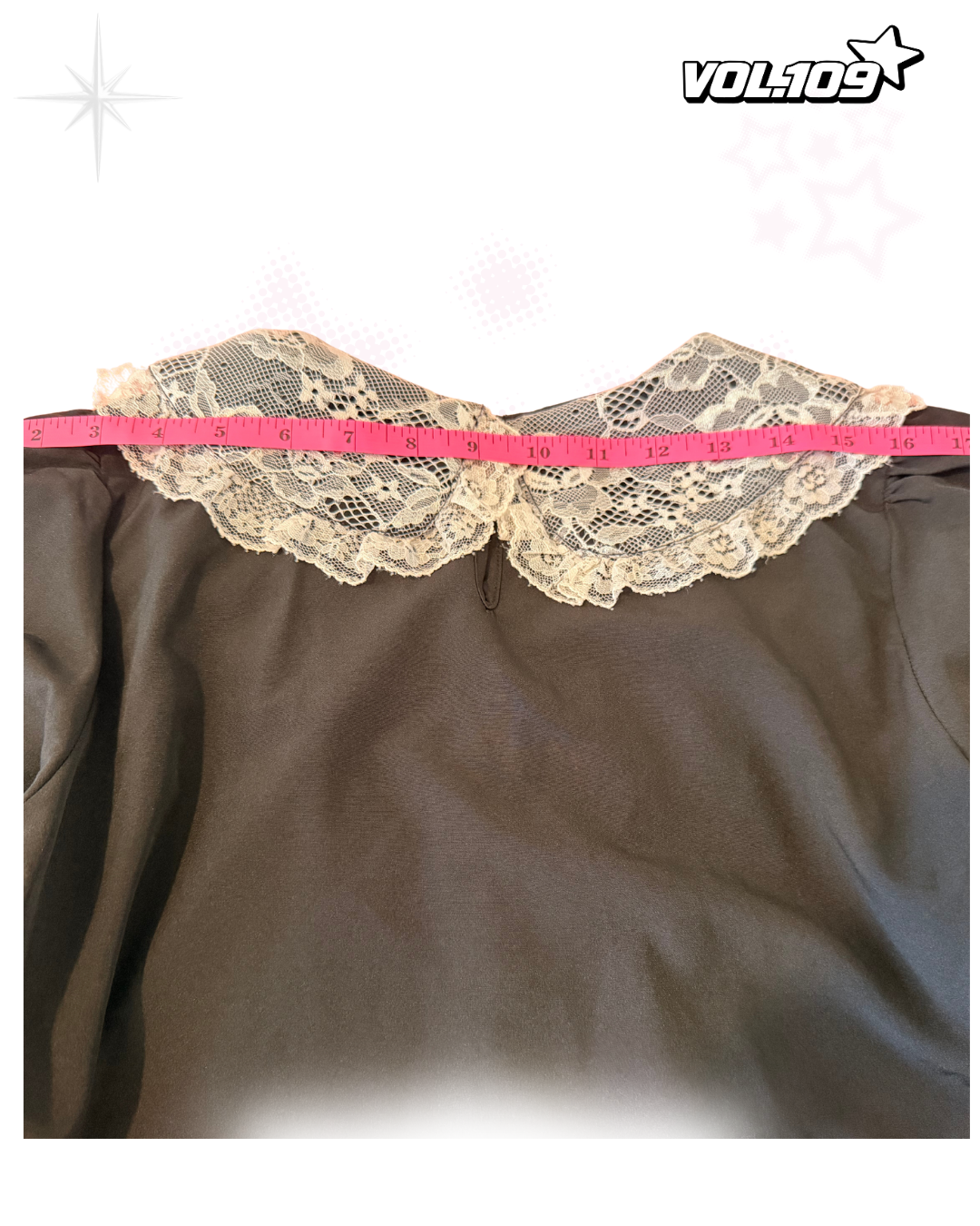 NOÉMIE 2024 Lace Princess-Sleeve Blouse — Black