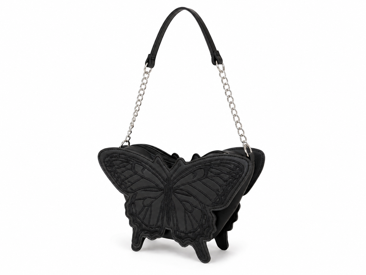 Black ButterFly Bag