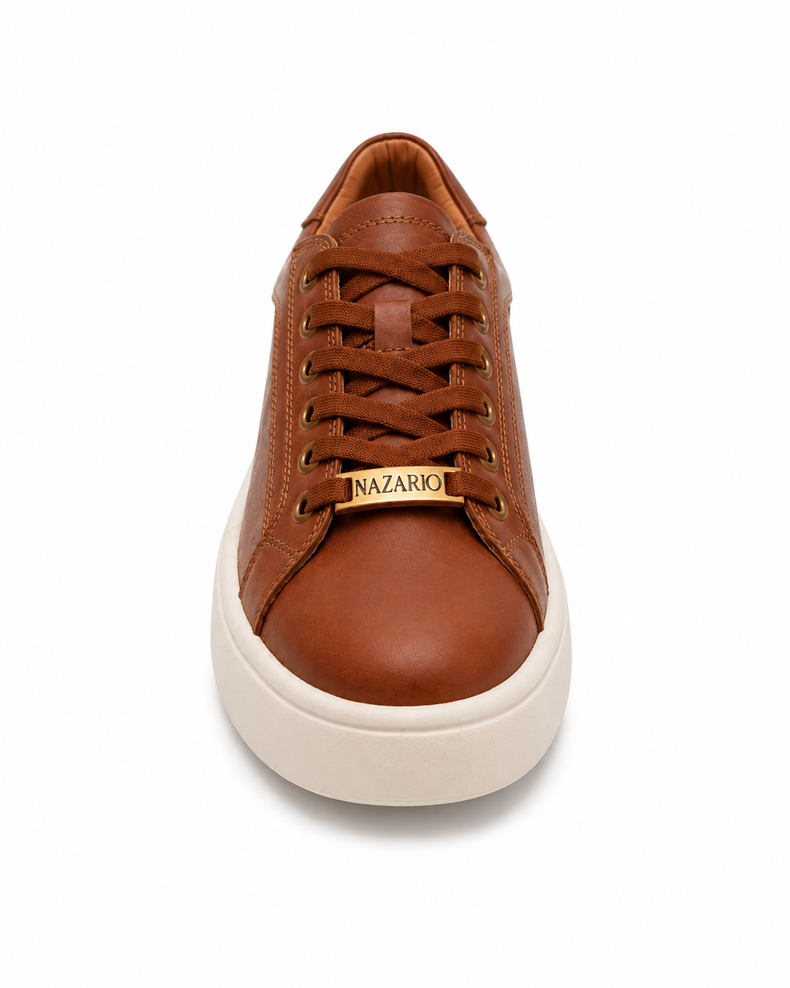 Nazario Collection Leather Platform Sneakers –