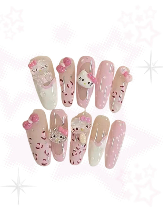 Hello Kitty Press-On Nails