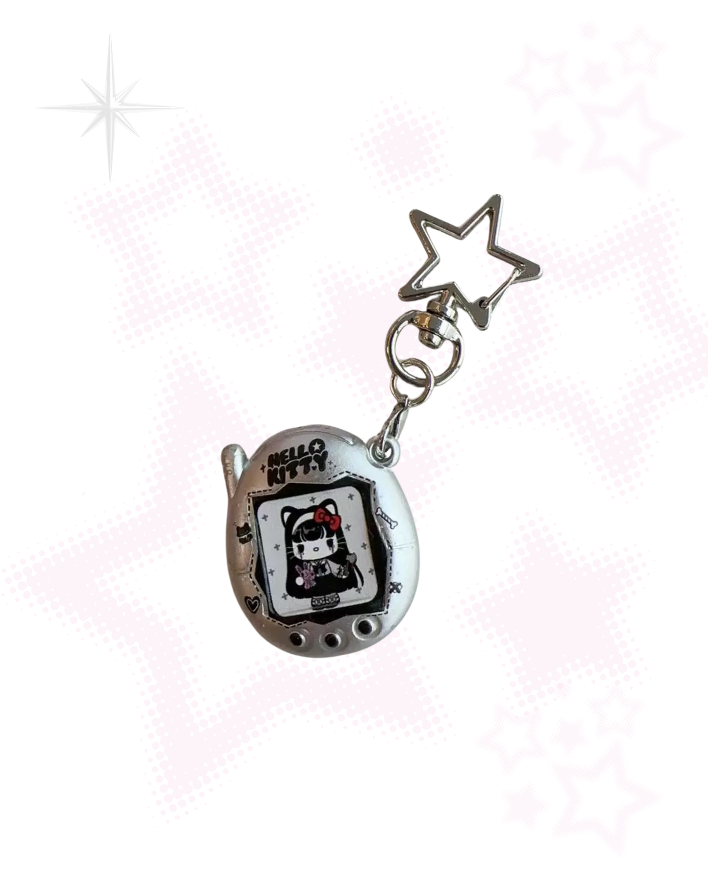 Retro tamagotchi Keychain Charm 💞