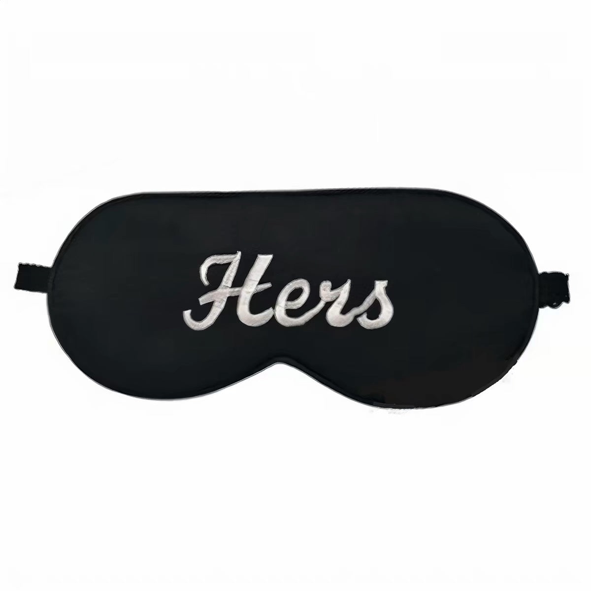 Black Hers sleep mask