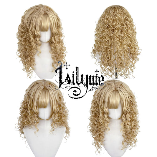Lilyunie curly wig blonde variant