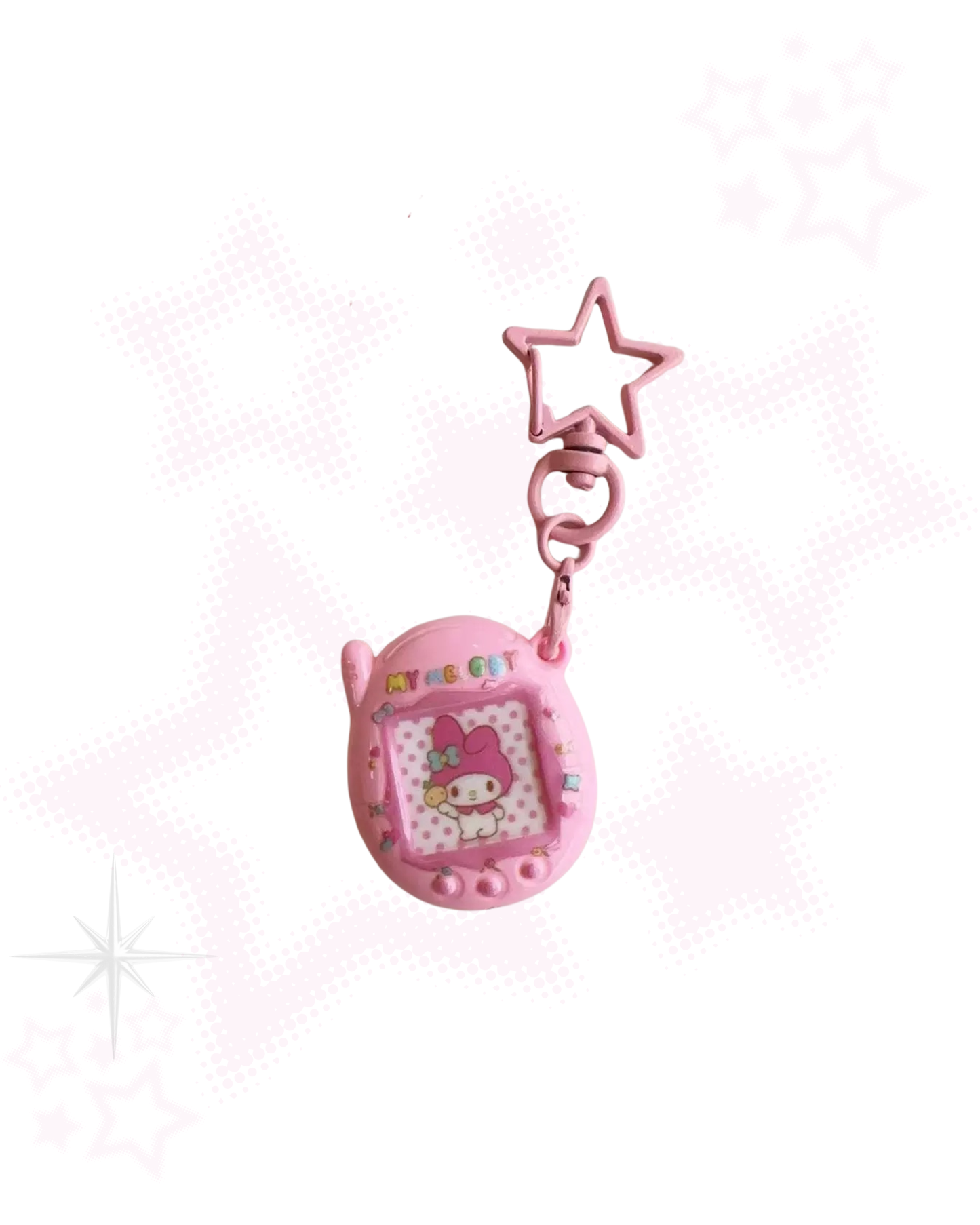 Retro tamagotchi Keychain Charm 💞